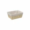 Broodmand 25x19cm - riet - beige
