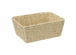 Broodmand 25x19cm - riet - beige