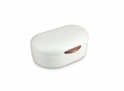 Broodtrommel Crust 40x29cm - metaal - beige