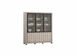 Buffetkast Eureka 190cm - decor - natural oak & black