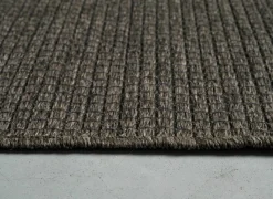 Buitentapijt Brandon 80x150cm - polypropyleen - donkerbruin