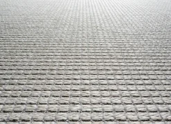 Buitentapijt Brandon 140x200cm - polypropyleen - grijs