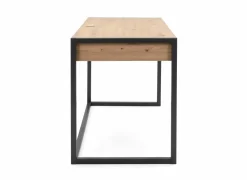 Bureau Denver 120x75cm - decor - artisanale eik & antraciet