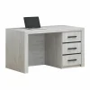 Bureau Elvis 130x70x74cm - decor - witte eik