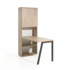 Bureau Home Office 72x130x188cm - decor - eik