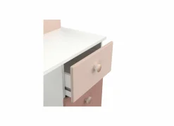 Bureau Jade 104x44cm - decor - mat roze & mat wit