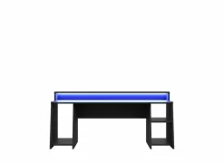 Bureau Tezaur 200x72x91cm - decor - zwart