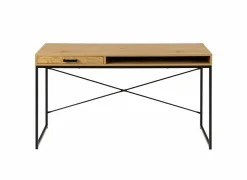 Bureau 140x58cm - decor - eik