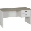 Bureau 140x68cm - decor - lariks & cristal oak