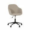 Bureaustoel Mach 58x62,5x82cm - stof - beige