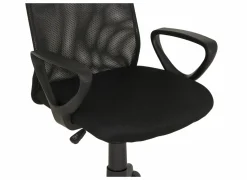 Bureaustoel Mosquito 56x47x99cm - stof - zwart