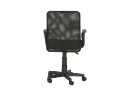 Bureaustoel Mosquito 56x47x99cm - stof - zwart