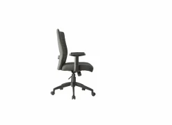 Bureaustoel Sean 60x56,5x94cm - stof - donkergrijs