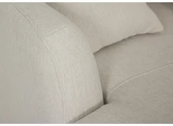 Chaise longue Isla 145x170x71cm - stof - ecru