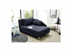 Chaise longue Roy Recamière 149x90cm - stof - blauw met bedfunctie