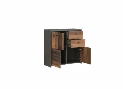 Commode Best Chest 77x30x78cm - decor - old wood & beton