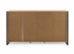 Commode Denver 160cm - decor - artisanale eik & anthraciet