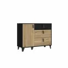 Commode Lya 108x42x86cm - decor - cabezone oak & mauvella oak