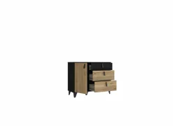 Commode Lya 108x42x86cm - decor - cabezone oak & mauvella oak