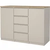 Commode Naia 121x50x91cm - decor - cashmere/jackson hickory