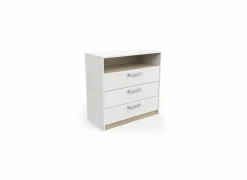Commode Watson 83x40x81cm - decor - kronberg eik & wit