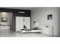 Commode Watson 163x41x103cm - decor - kronberg eik & wit