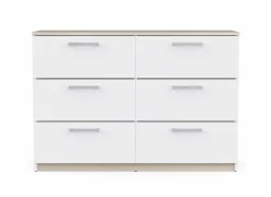 Commode Watson 119x41xH81cm - decor - kronberg eik & wit