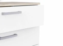 Commode Watson 80x41xH103cm - decor - kronberg eik & wit