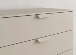 Commode 80x42x81cm - decor - champagne