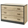 Commode 110x77x48cm - decor - Franse eik
