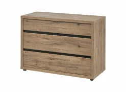 Commode 120x46x77cm - decor - scarlet eik