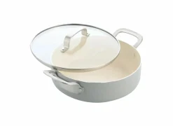 Dagelijkse Kost stoofpan Ø24cm - aluminium - beige & grijs