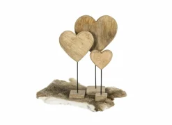 Deco Staand hart H27cm