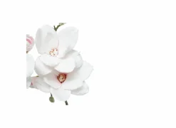 Decoratietak Magnolia H88cm polyester roze