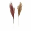 Decoratietak Pampagras H90cm - kunststof - roze & beige