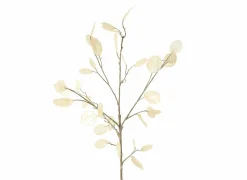 Decoratietak Silver Leaf H91cm - kunststof - naturel