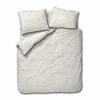 Dekbedovertrek Clover 240x200/220cm - percale - wit
