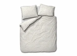 Dekbedovertrek Clover 200x200/220cm - percale - wit