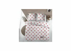 Dekbedovertrek Evi 140x200/220cm flanel