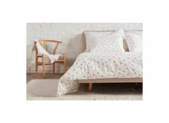 Dekbedovertrek Golden Hearts 240x200/220cm percale katoen