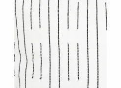 Dekbedovertrek Kain 260x240cm - katoen - wit & zwart