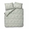 Dekbedovertrek Logy 240x220cm - katoen satijn - groen