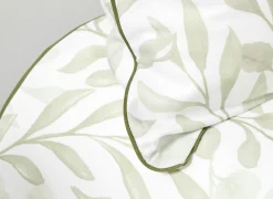 Dekbedovertrek Logy 240x220cm - katoen satijn - groen