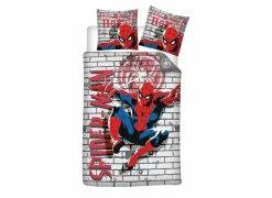 Dekbedovertrek Spiderman 140x200cm - polykatoen - meerkleurig