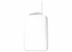 Dekbedovertrek 100x135cm - katoen - wit