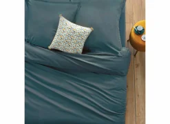 Dekbedovertrek 240x220cm - katoen - orage excl. kussenslopen