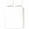 Dekbedovertrek 200x220cm - katoen - wit