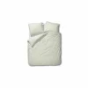 Dekbedovertrek 140x200/220cm - percale katoen - ecru