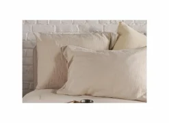 Dekbedovertrek 260x220/240cm - tetra katoen - greige