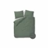 Dekbedovertrek 240x200/220cm - tetra katoen - groen